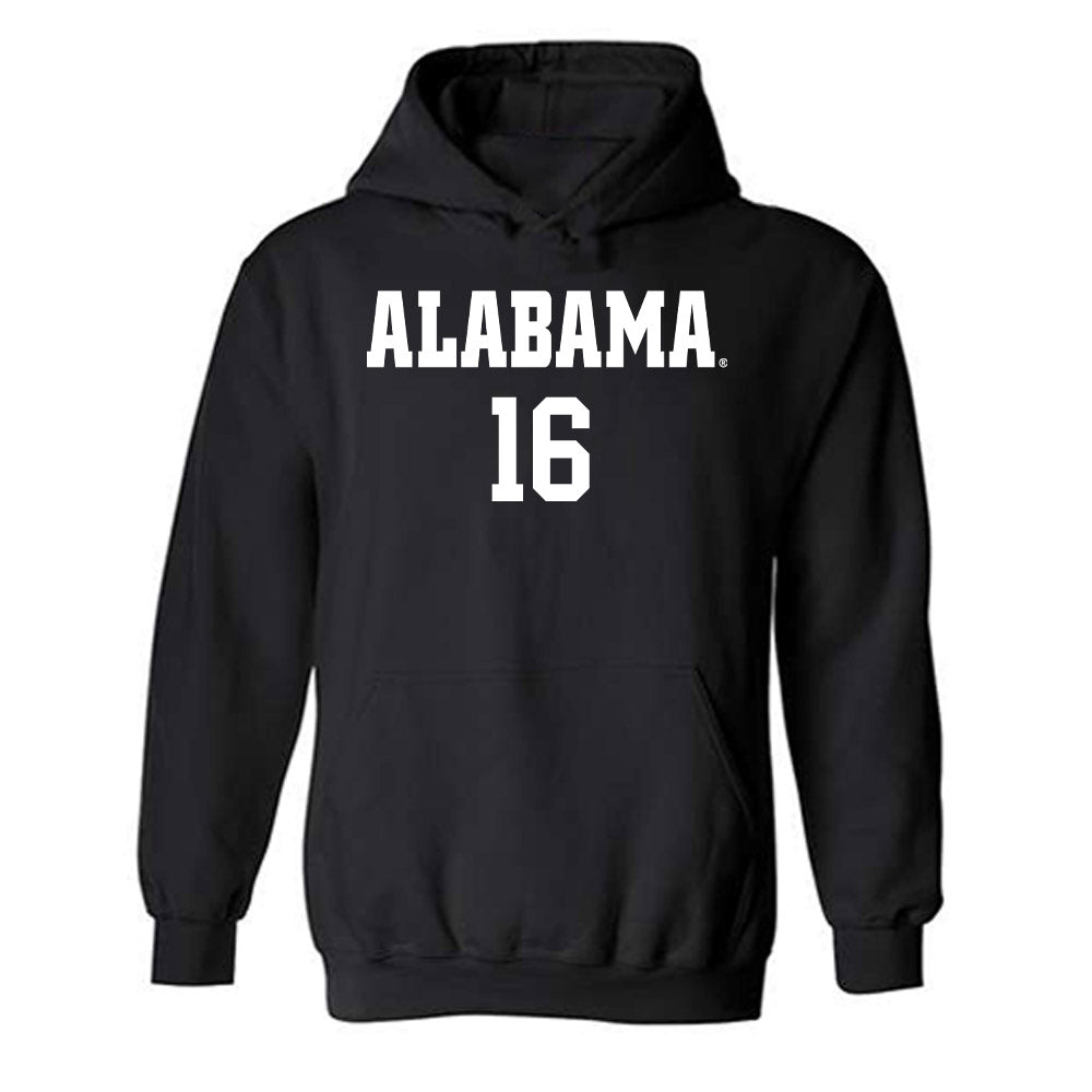 Alabama - NCAA Women's Volleyball : Sophie Agee - Replica Shersey Hooded Sweatshirt-0