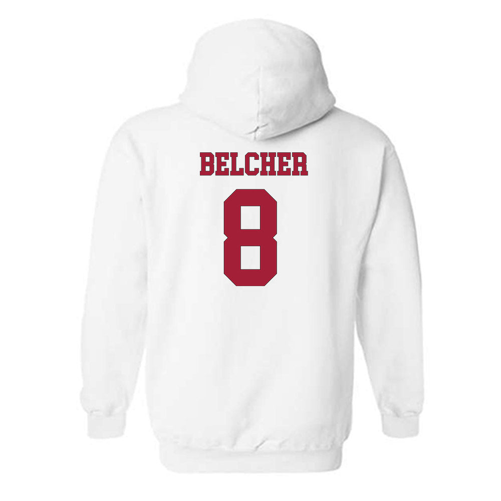 Alabama - NCAA Women's Soccer : Olivia Belcher - Replica Shersey Hooded Sweatshirt-1