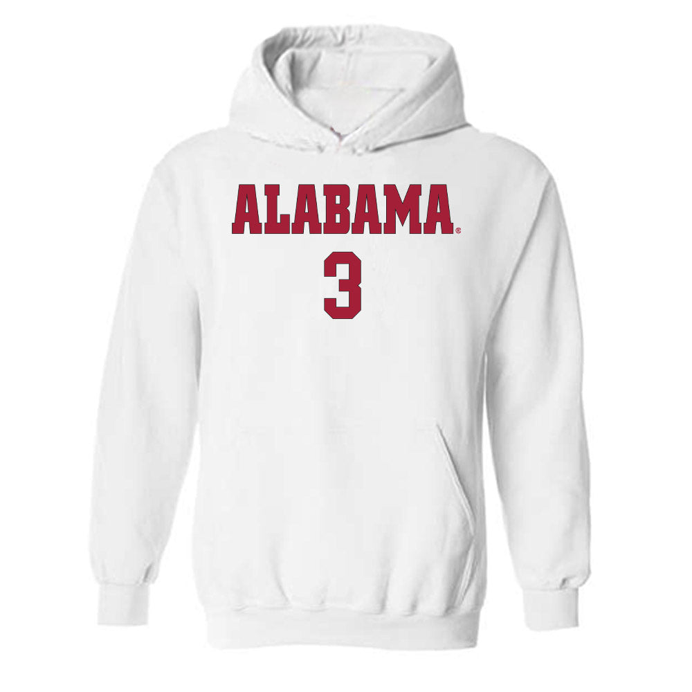 Alabama - NCAA Women's Soccer : Avery Brown - Replica Shersey Hooded Sweatshirt-0