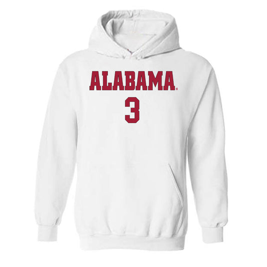 Alabama - NCAA Women's Soccer : Avery Brown - Replica Shersey Hooded Sweatshirt-0