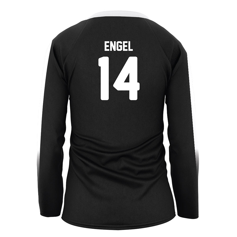 Alabama - NCAA Women's Volleyball : Addison Engel - Black Volleyball Jersey