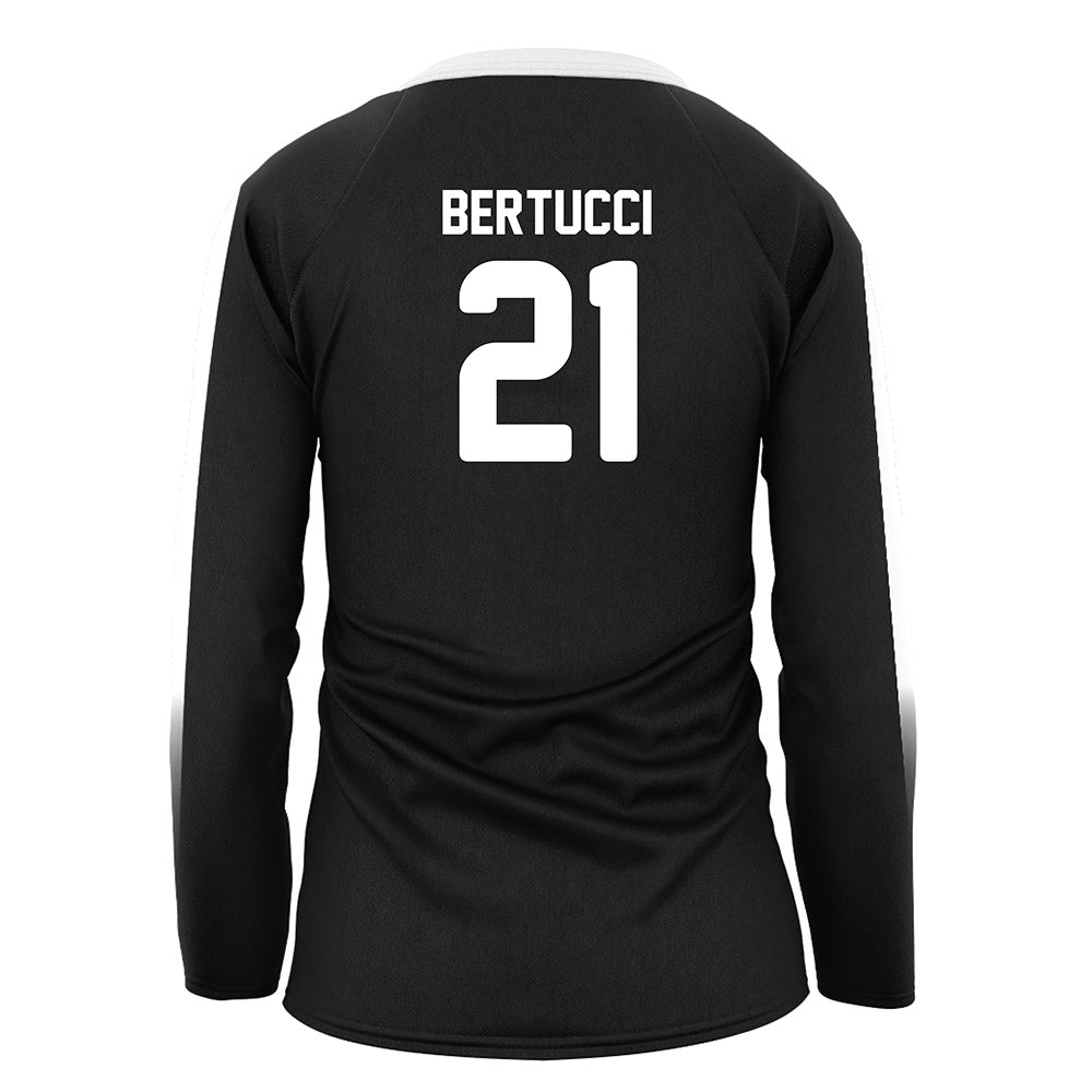 Alabama - NCAA Women's Volleyball : Francesca Bertucci - Black Volleyball Jersey