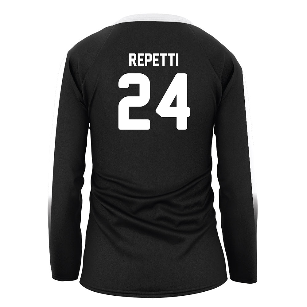 Alabama - NCAA Women's Volleyball : Natalie Repetti - Black Volleyball Jersey