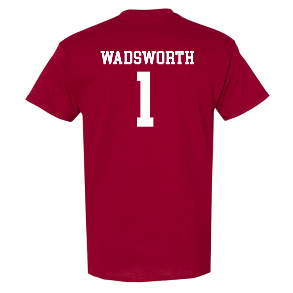 Alabama - NCAA Men's Basketball : Kari Wadsworth - Sports Shersey T-Shirt-1