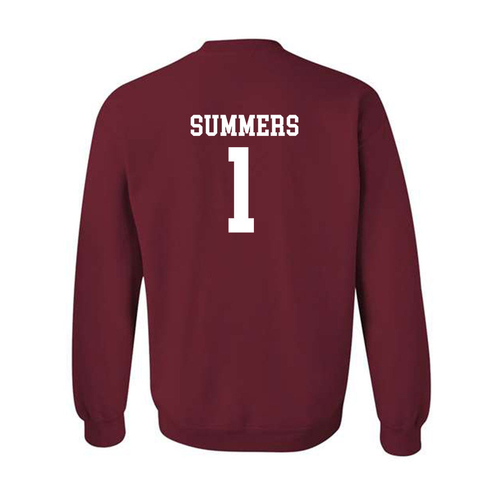 Alabama - NCAA Men's Basketball : Holly Summers - Sports Shersey Crewneck Sweatshirt-1