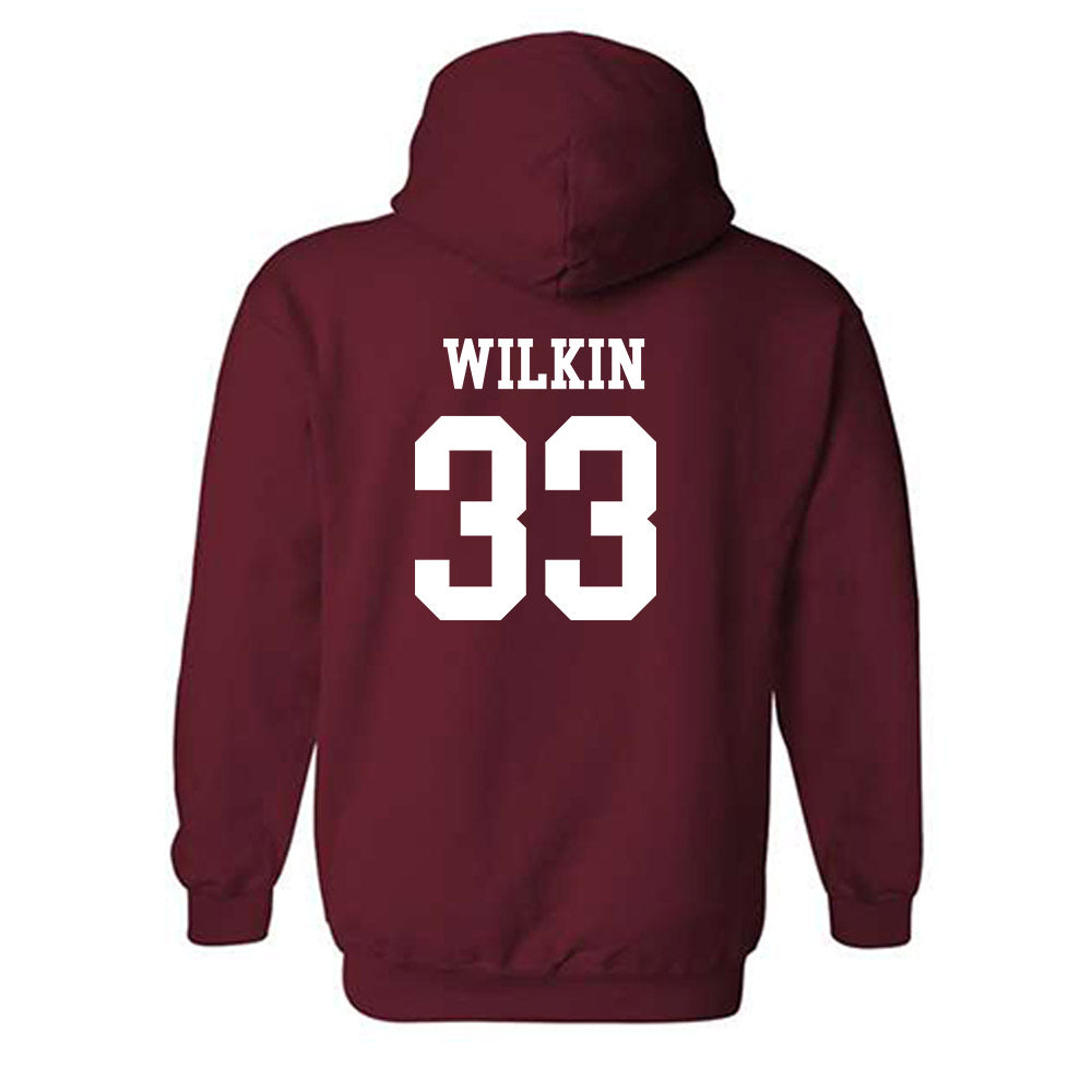 Alabama - NCAA Men's Basketball : Jonas Wilkin - Sports Shersey Hooded Sweatshirt-1