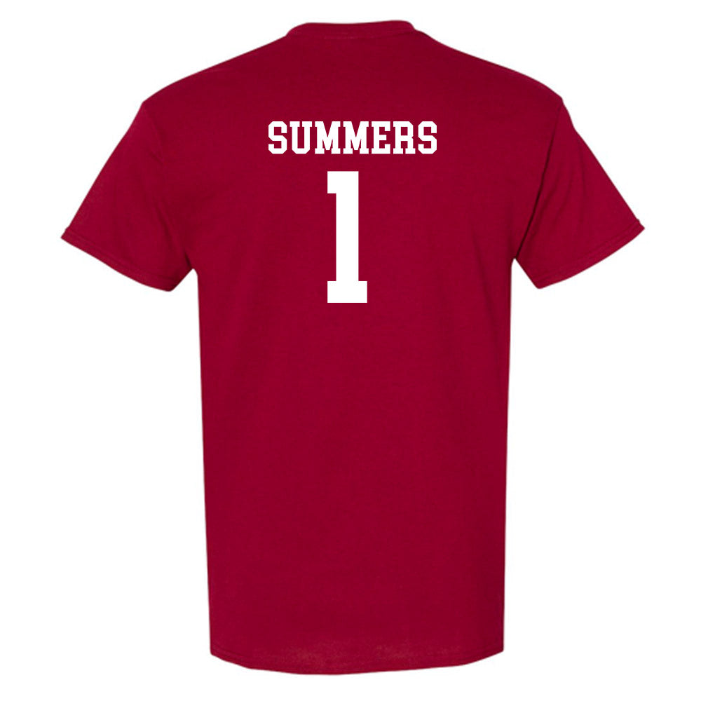 Alabama - NCAA Men's Basketball : Holly Summers - Sports Shersey T-Shirt-1
