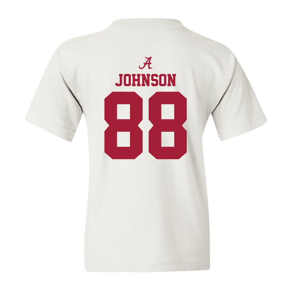 Alabama - NCAA Softball : Lauren Johnson - Sports Shersey Youth T-Shirt-3