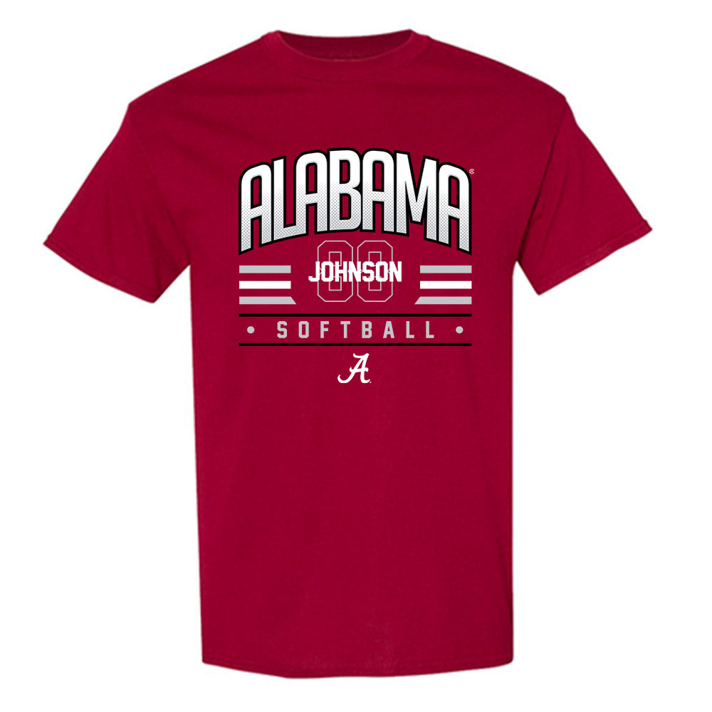 Alabama - NCAA Softball : Lauren Johnson - Classic Fashion Shersey T-Shirt-1