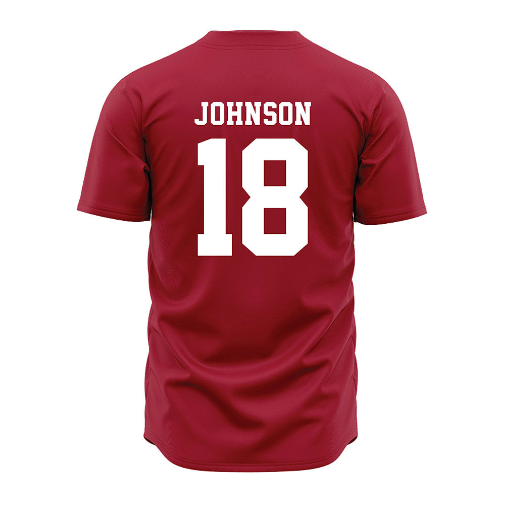 Alabama - NCAA Softball : Lauren Johnson - Red Jersey