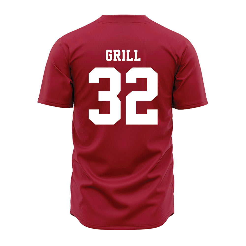 Alabama - NCAA Softball : Kat Grill - Red Jersey