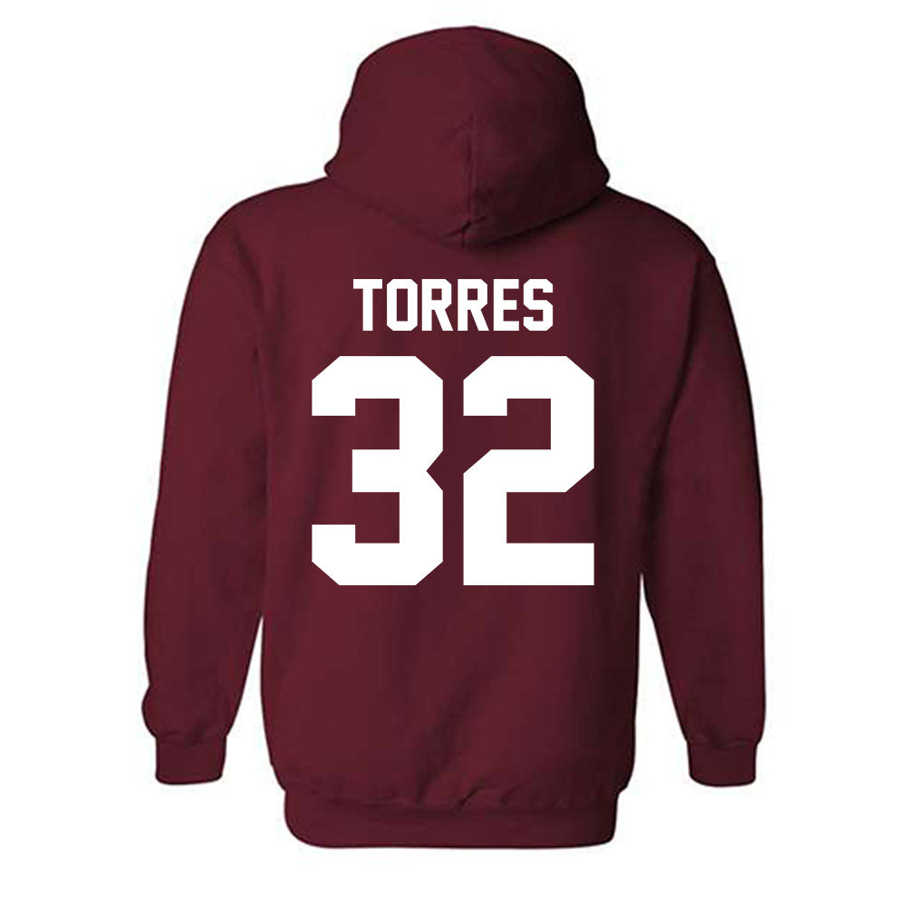 Alabama - NCAA Baseball : Jason Torres - Classic Shersey Hooded Sweatshirt-1