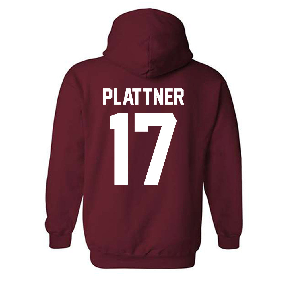 Alabama - NCAA Baseball : Will Plattner - Classic Shersey Hooded Sweatshirt-1