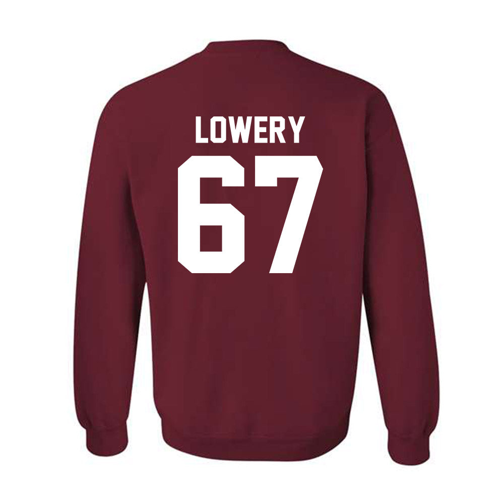 Alabama - NCAA Baseball : Egan Lowery - Classic Shersey Crewneck Sweatshirt-1
