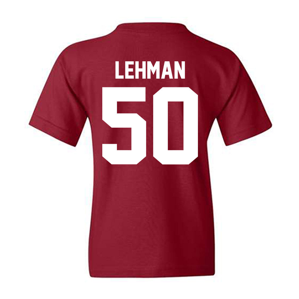 Alabama - NCAA Baseball : Connor Lehman - Classic Shersey Youth T-Shirt-1