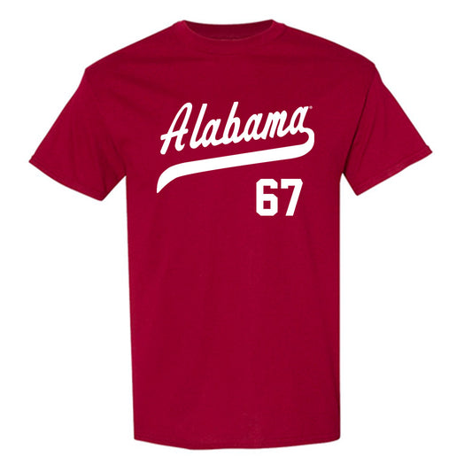 Alabama - NCAA Baseball : Egan Lowery - Classic Shersey T-Shirt-0