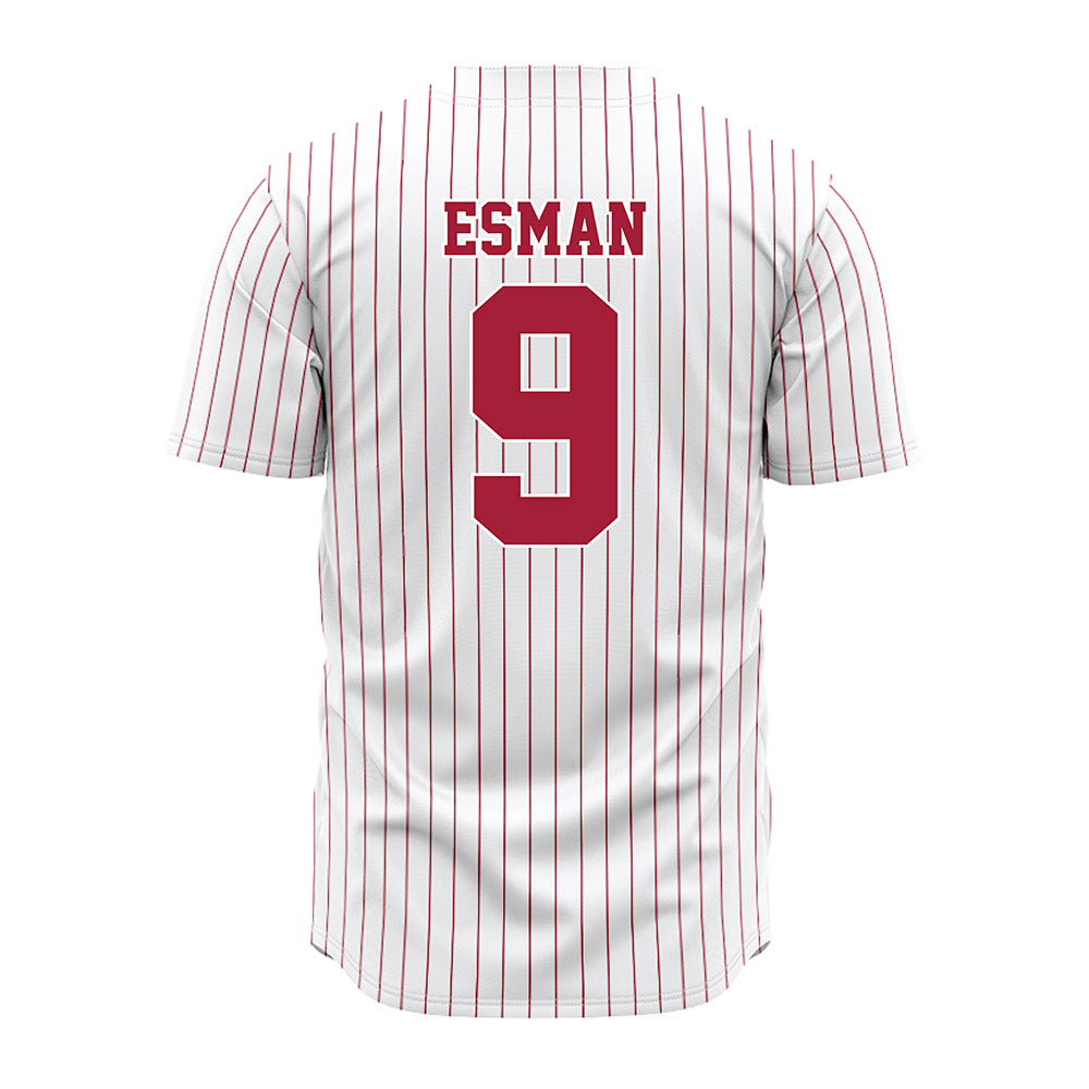 Alabama - NCAA Softball : Lauren Esman - Pinstripe Jersey
