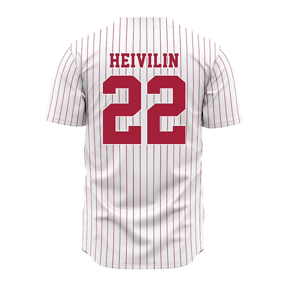 Alabama - NCAA Softball : Kali Heivilin - Pinstripe Jersey
