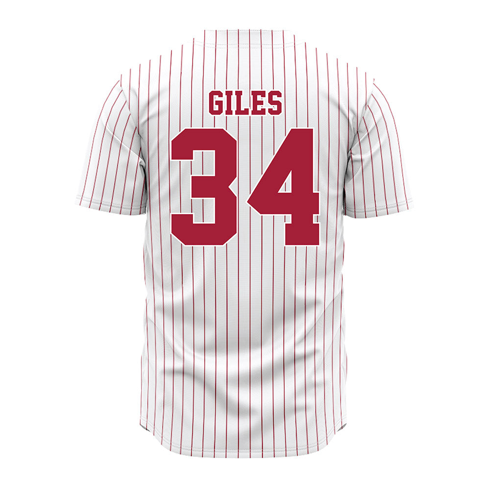 Alabama - NCAA Softball : Marlie Giles - Pinstripe Jersey