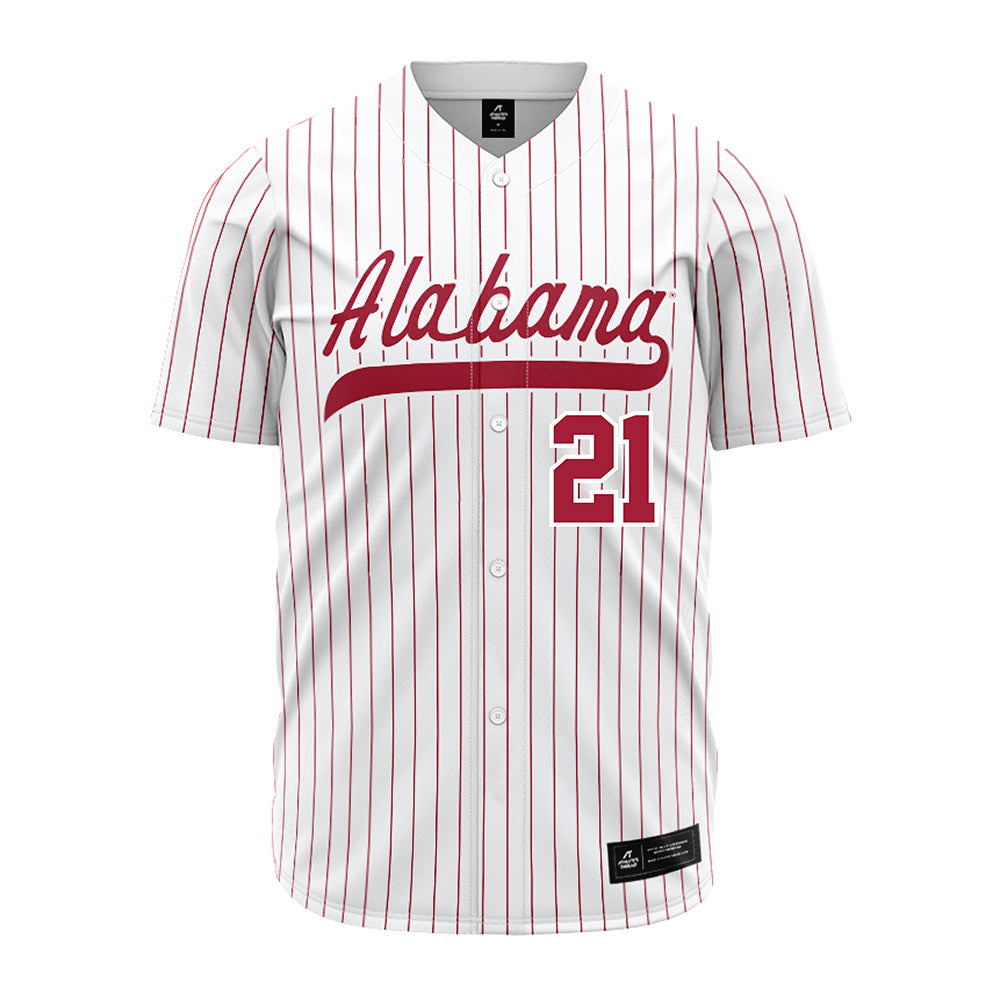 Alabama - NCAA Softball : Jaala Torrence - Pinstripe Jersey