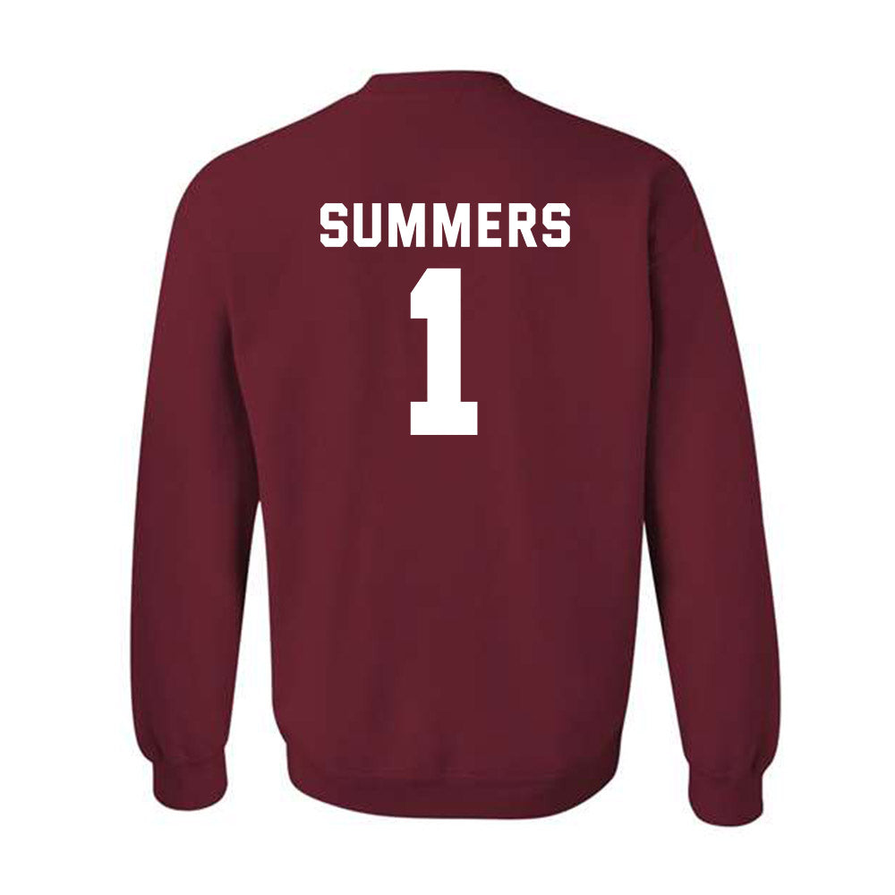 Alabama - NCAA Men's Basketball : Holly Summers - Crewneck Sweatshirt-1