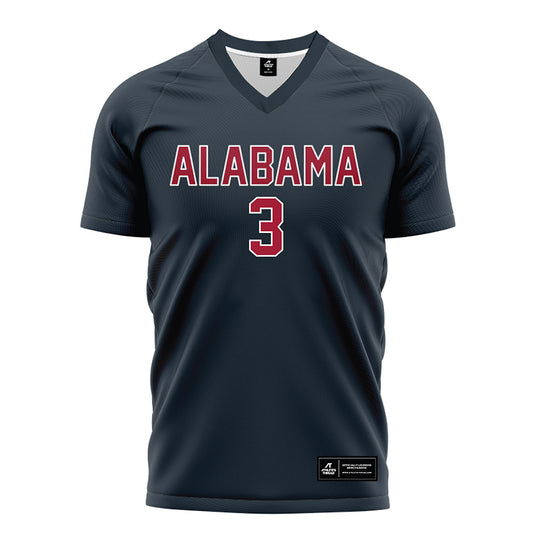 Alabama - NCAA Women's Soccer : Avery Brown - Grey Soccer Jersey-0