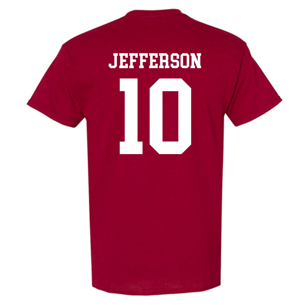 Alabama - NCAA Football : Justin Jefferson - Classic Shersey T-Shirt-3