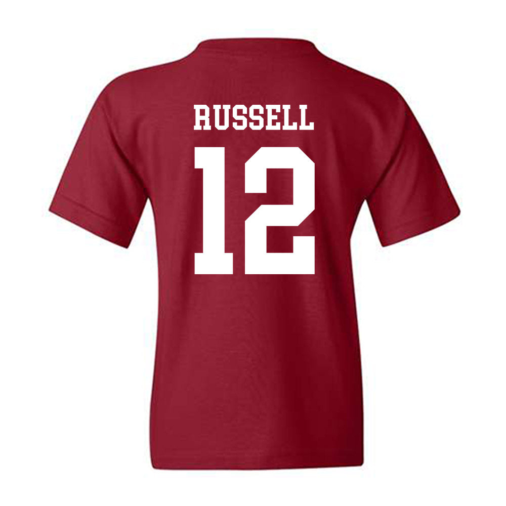 Alabama - NCAA Football : Keelon Russell - Classic Shersey Youth T-Shirt-3