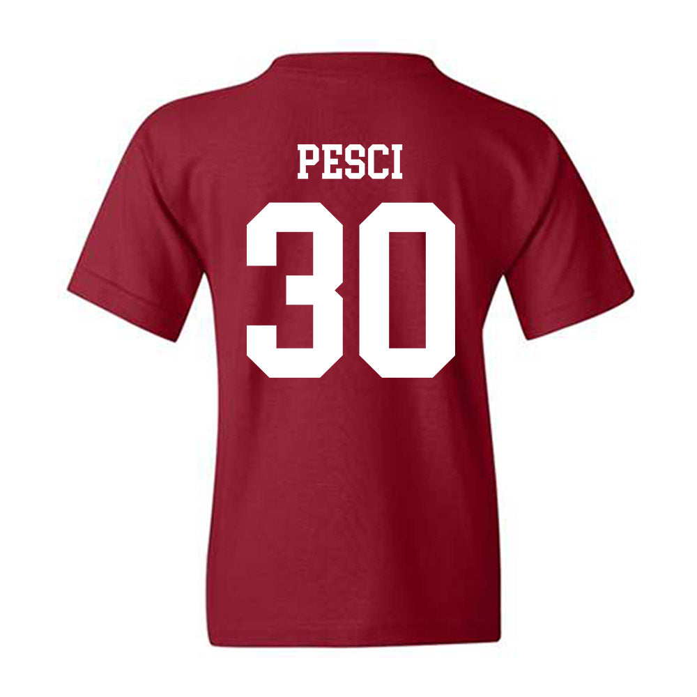 Alabama - NCAA Baseball : Anthony Pesci - Classic Shersey Youth T-Shirt-2