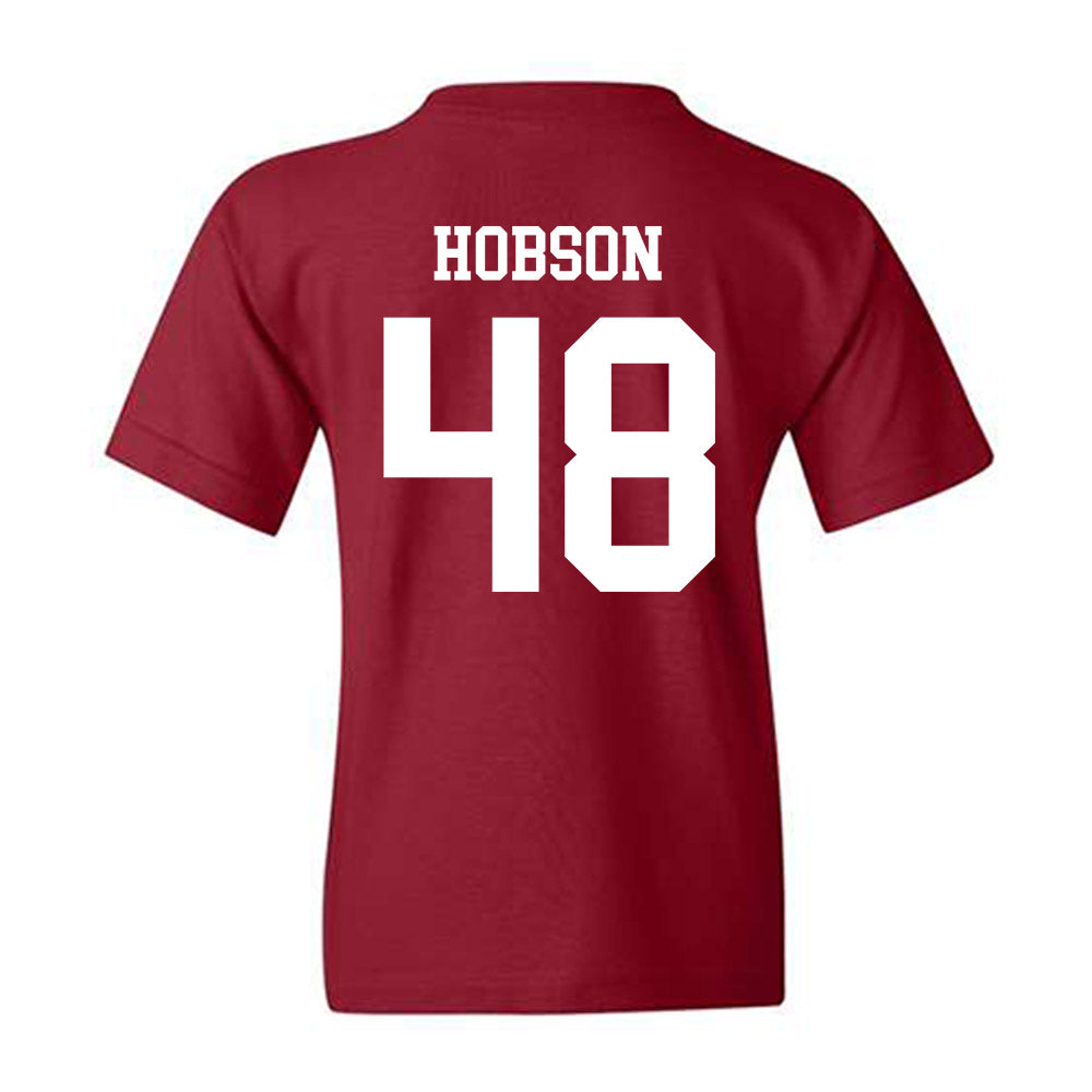Alabama - NCAA Football : Jayden Hobson - Classic Shersey Youth T-Shirt-2