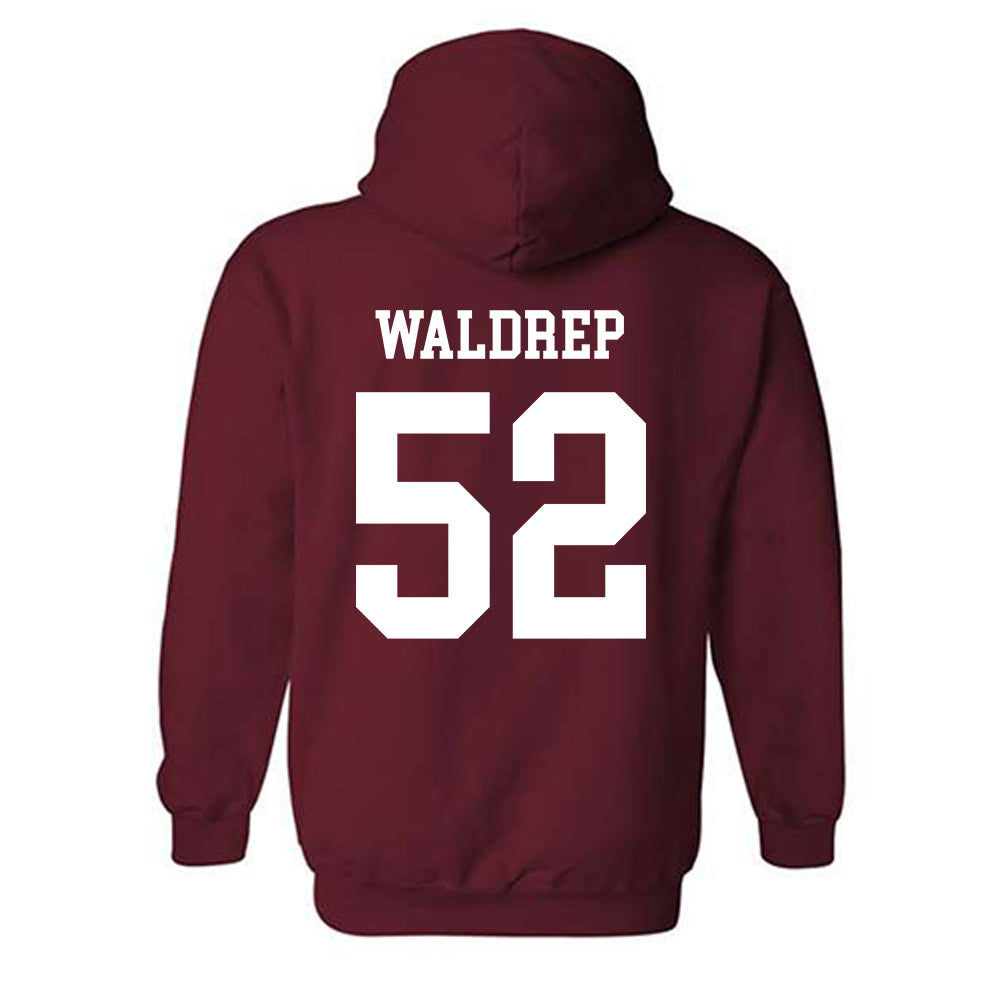 Alabama - NCAA Football : Mal Waldrep - Classic Shersey Hooded Sweatshirt-3