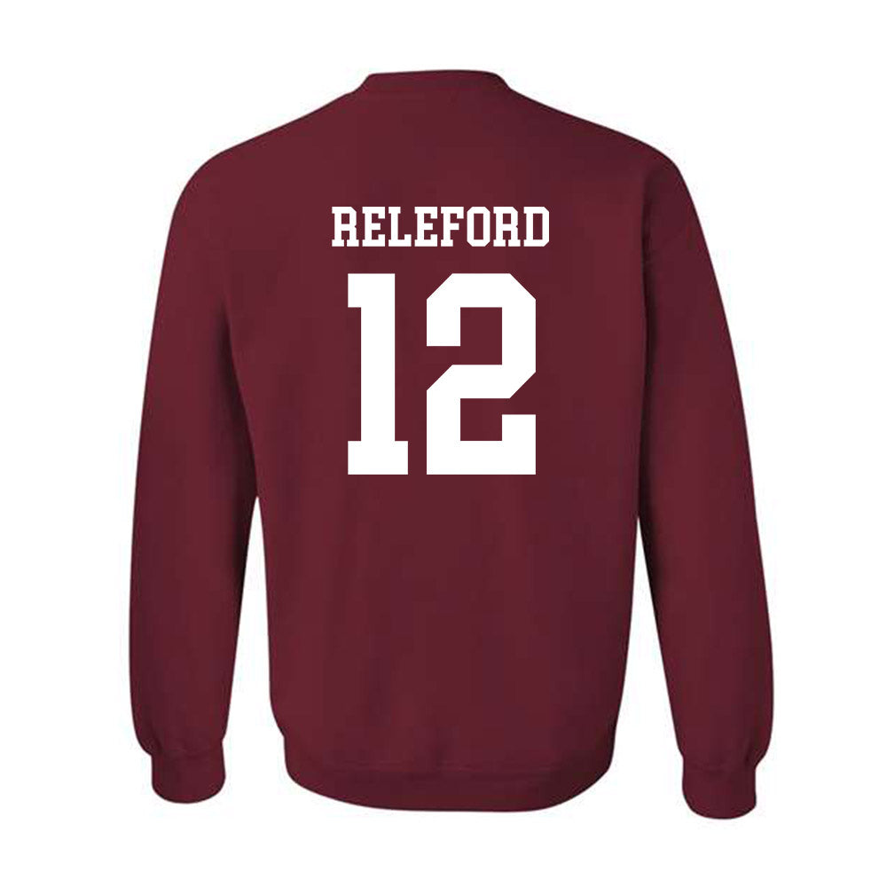 Alabama - NCAA Men's Basketball : Trevor Releford - Classic Shersey Crewneck Sweatshirt-3