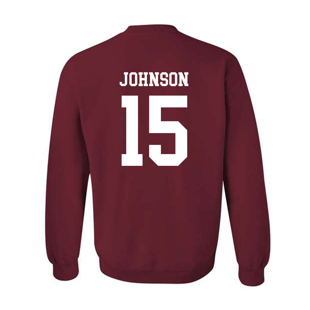 Alabama - NCAA Football : Duke Johnson - Classic Shersey Crewneck Sweatshirt-3