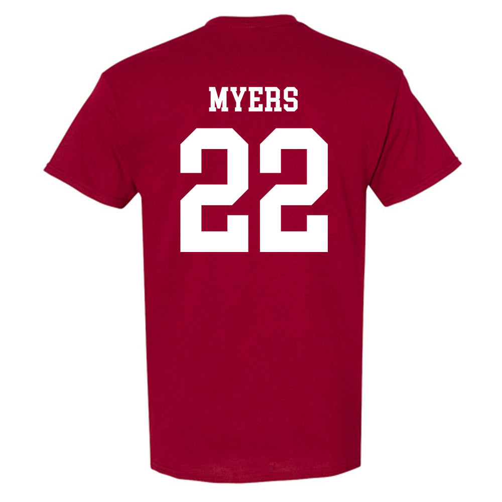 Alabama - NCAA Baseball : Braylon Myers - Classic Shersey T-Shirt-2