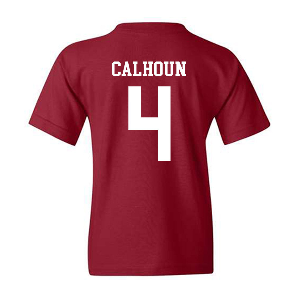 Alabama - NCAA Football : Cameron Calhoun - Classic Shersey Youth T-Shirt-3