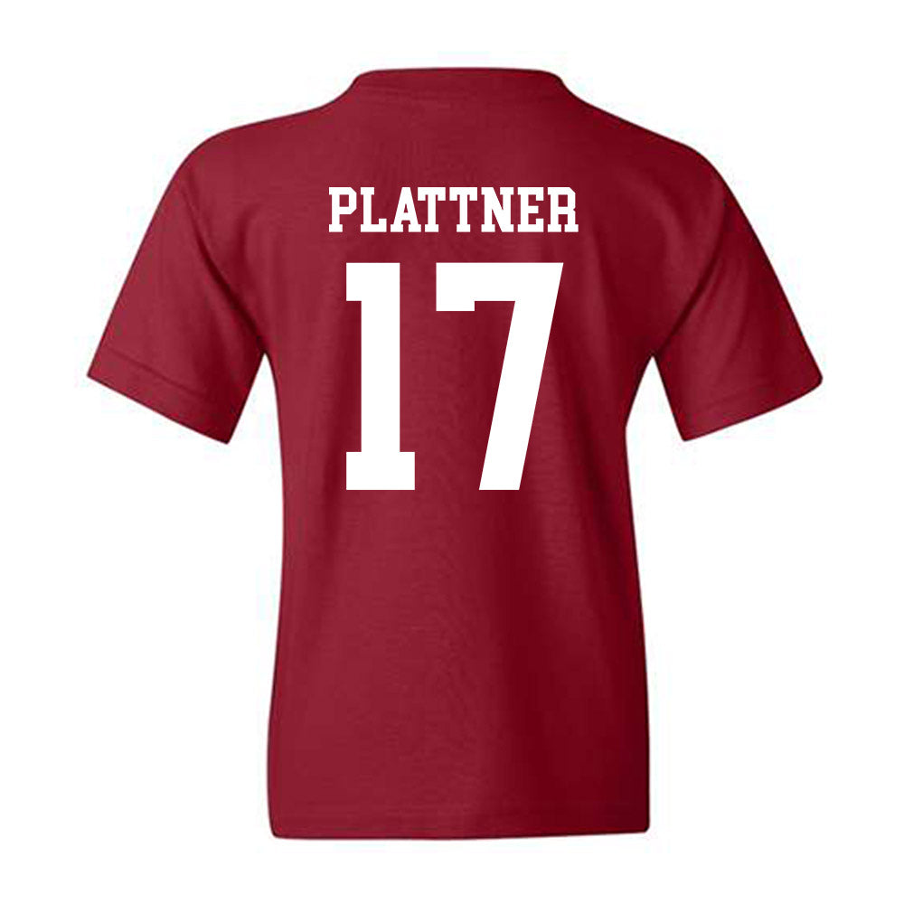 Alabama - NCAA Baseball : Will Plattner - Classic Shersey Youth T-Shirt-3