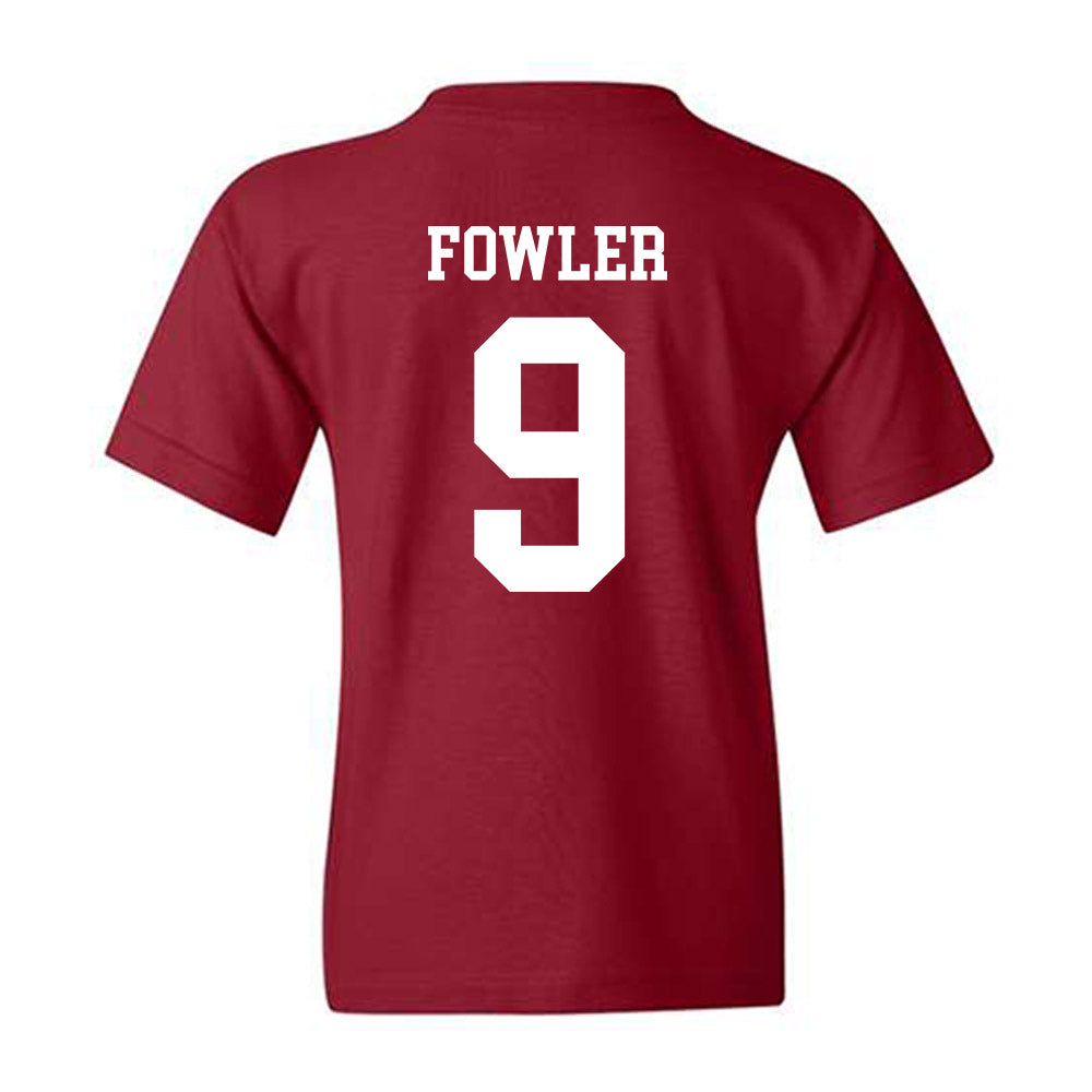 Alabama - NCAA Baseball : Bryce Fowler - Classic Shersey Youth T-Shirt-2