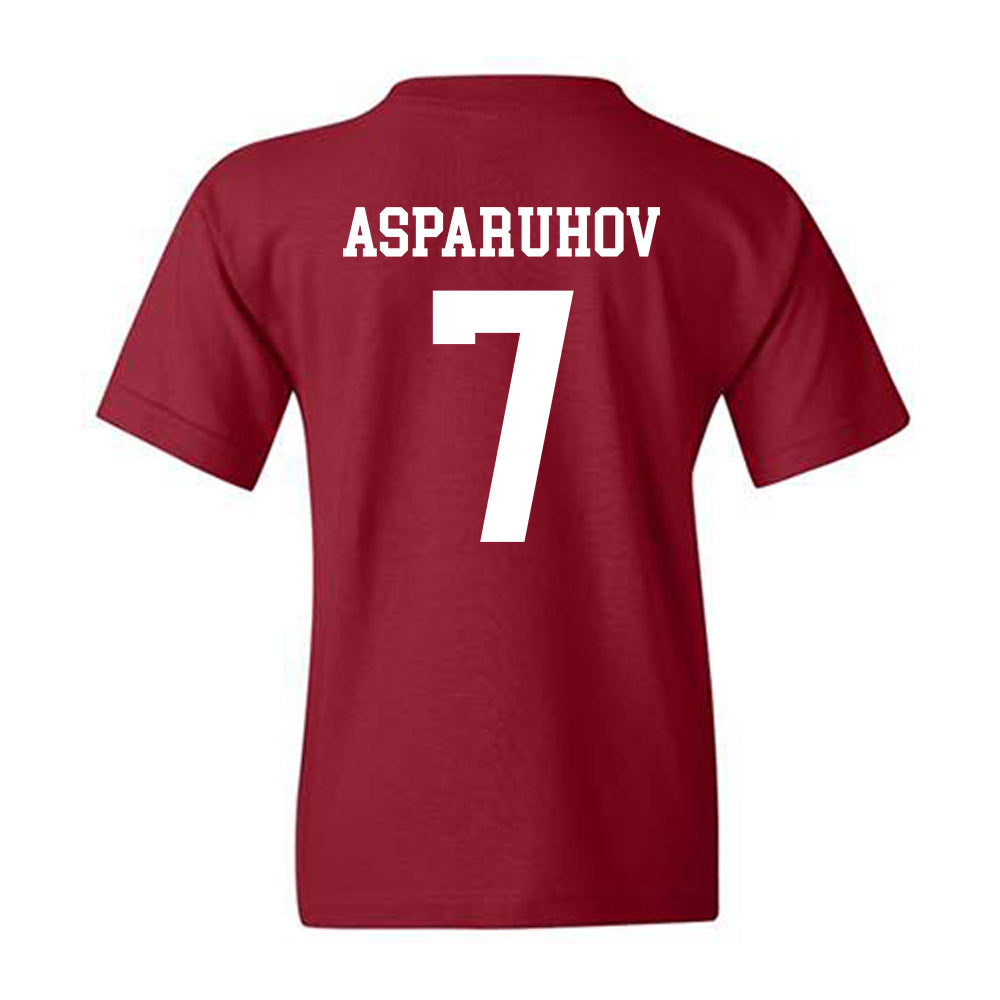 Alabama - NCAA Football : Alex Asparuhov - Classic Shersey Youth T-Shirt-3