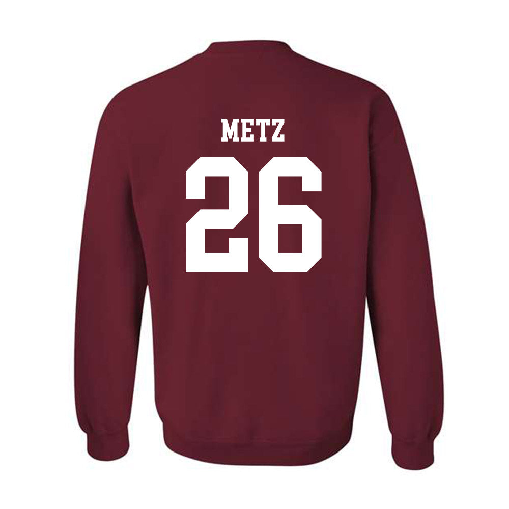 Alabama - NCAA Football : Luke Metz - Classic Shersey Crewneck Sweatshirt-3