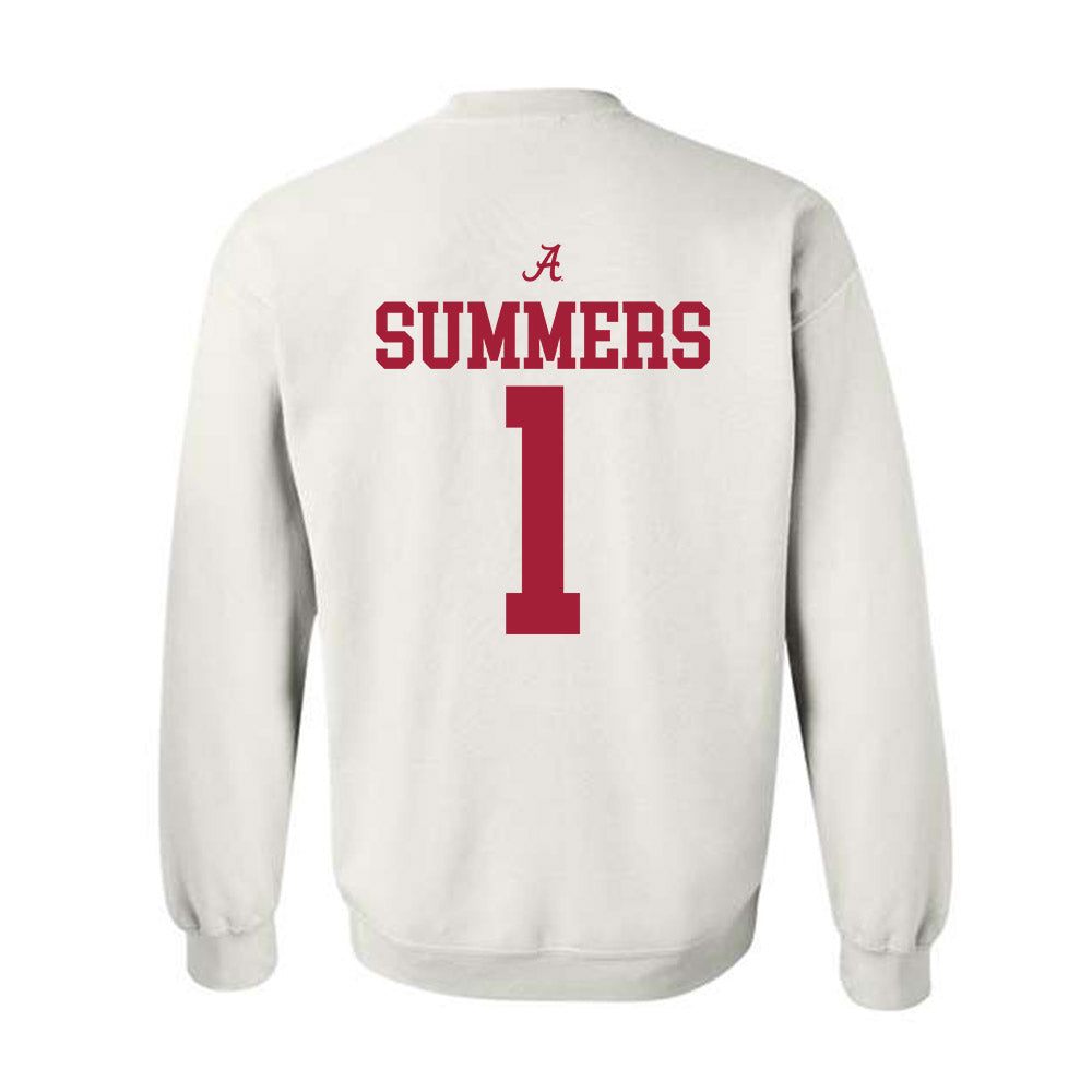 Alabama - NCAA Men's Basketball : Holly Summers - Crewneck Sweatshirt-1
