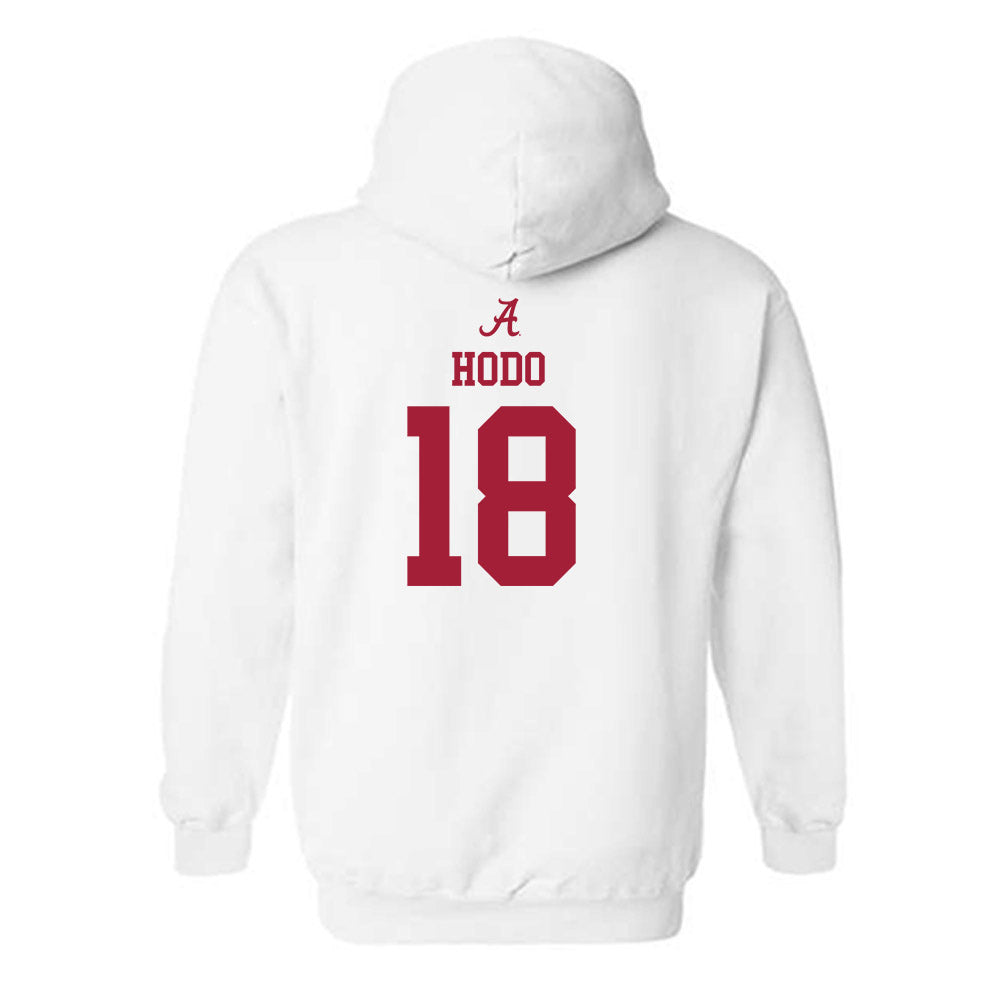 Alabama - NCAA Baseball : Will Hodo - Classic Shersey Hooded Sweatshirt-2