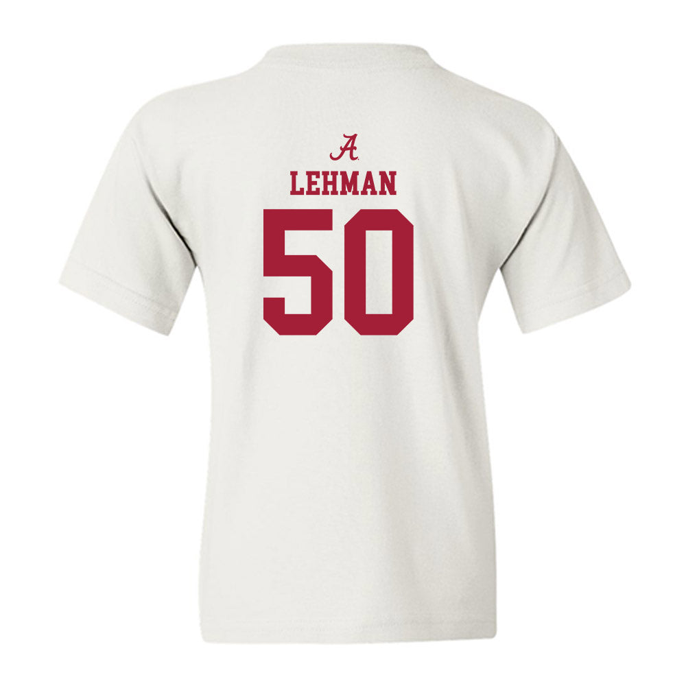 Alabama - NCAA Baseball : Connor Lehman - Classic Shersey Youth T-Shirt-2