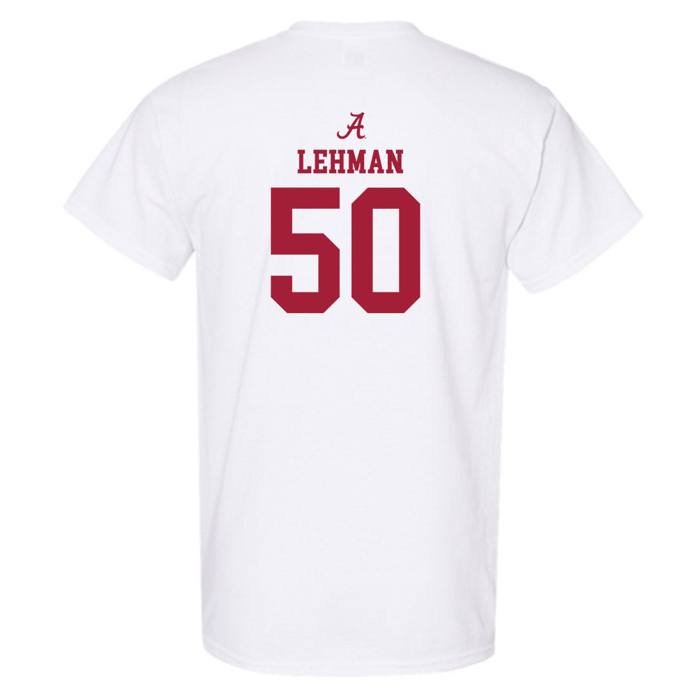 Alabama - NCAA Baseball : Connor Lehman - Classic Shersey T-Shirt-2