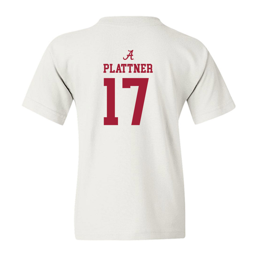 Alabama - NCAA Baseball : Will Plattner - Classic Shersey Youth T-Shirt-3