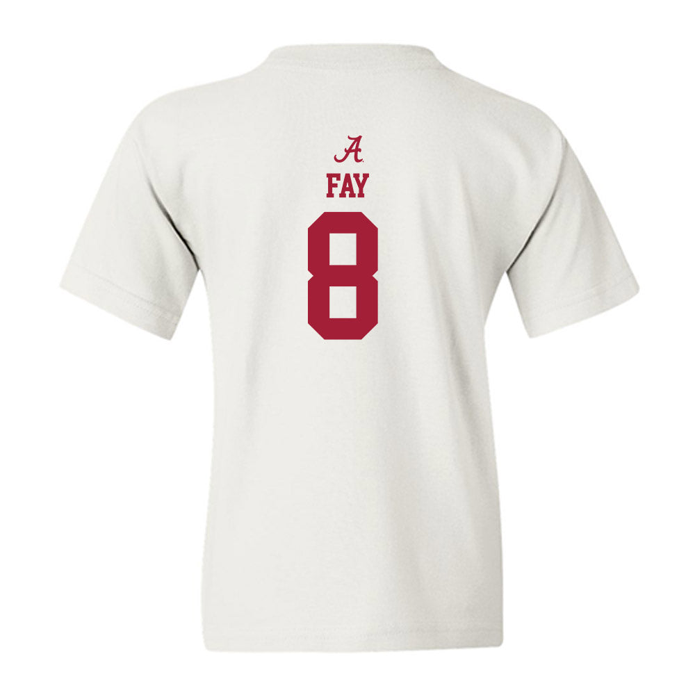 Alabama - NCAA Baseball : Tyler Fay - Classic Shersey Youth T-Shirt-2