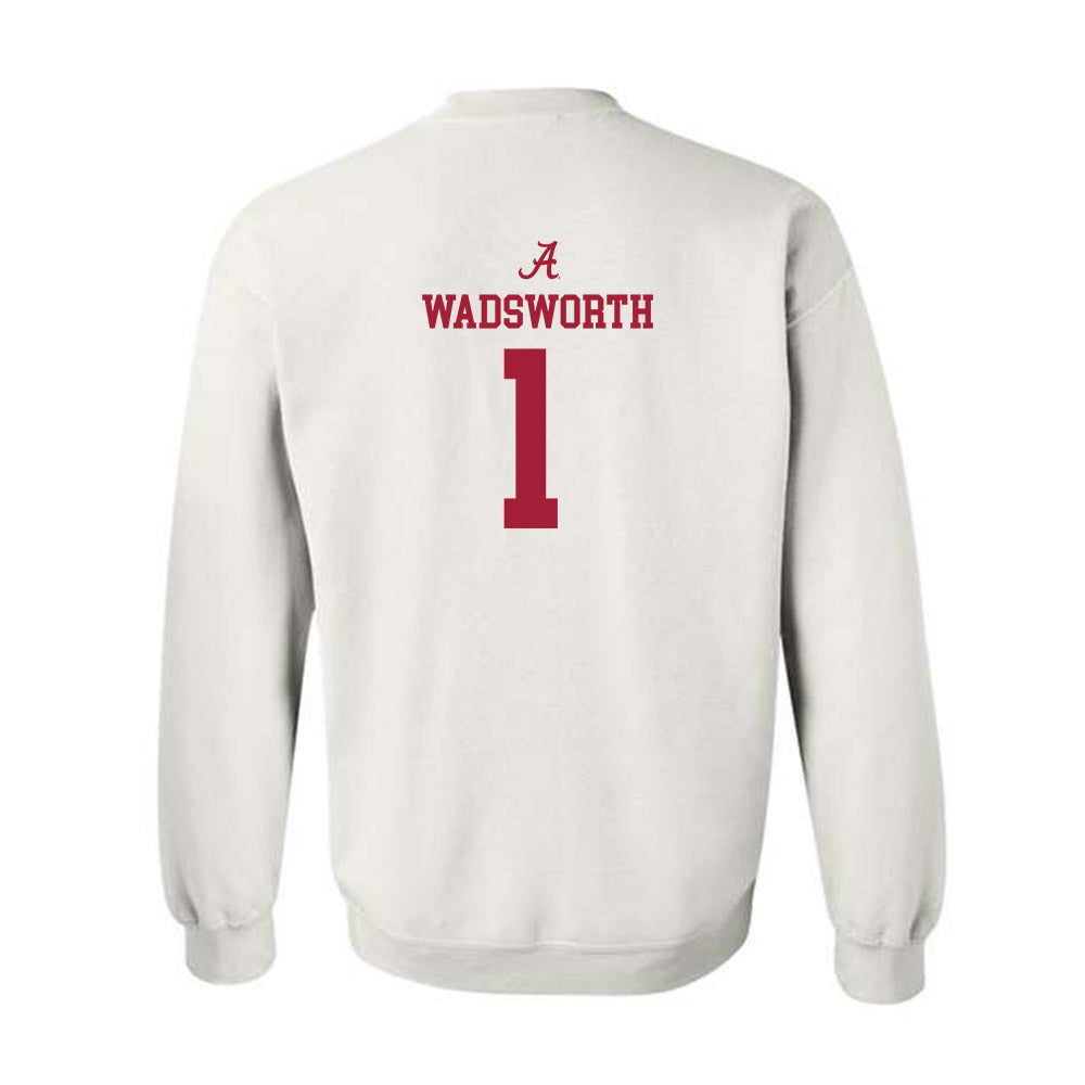 Alabama - NCAA Men's Basketball : Kari Wadsworth - Classic Shersey Crewneck Sweatshirt-3