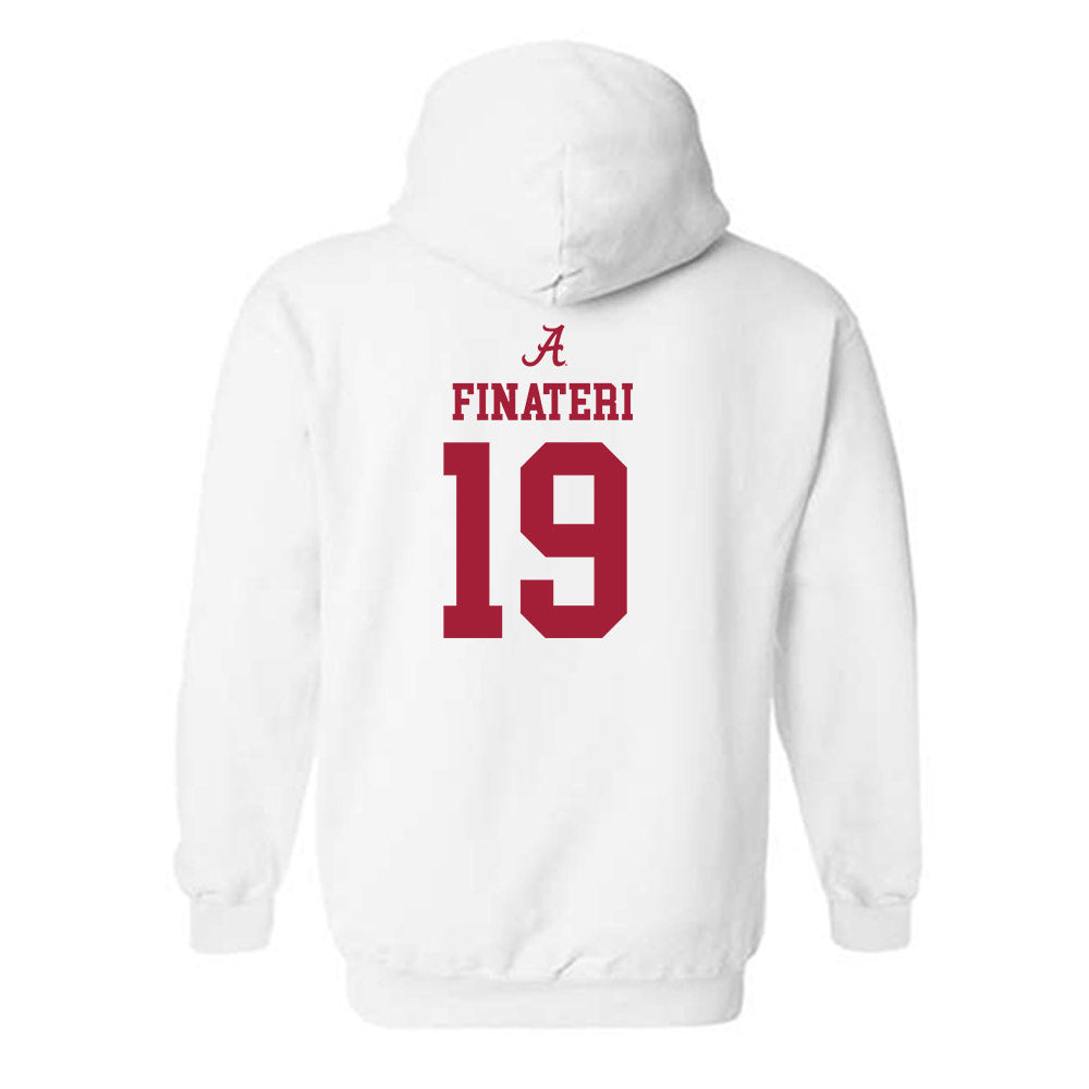 Alabama - NCAA Baseball : Aeden Finateri - Classic Shersey Hooded Sweatshirt-2