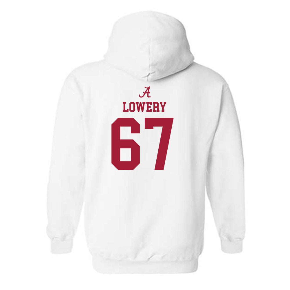 Alabama - NCAA Baseball : Egan Lowery - Classic Shersey Hooded Sweatshirt-3