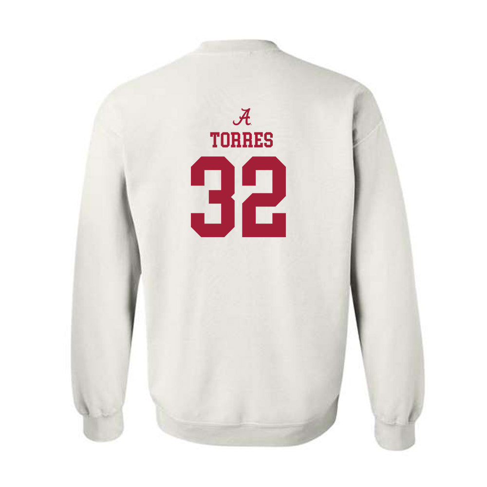 Alabama - NCAA Baseball : Jason Torres - Classic Shersey Crewneck Sweatshirt-3
