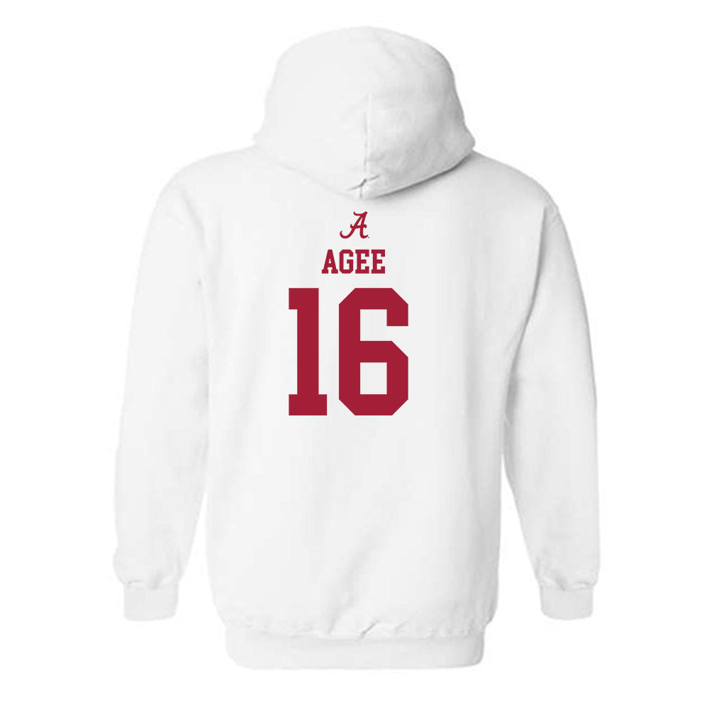 Alabama - NCAA Women's Volleyball : Sophie Agee - Classic Shersey Hooded Sweatshirt-2